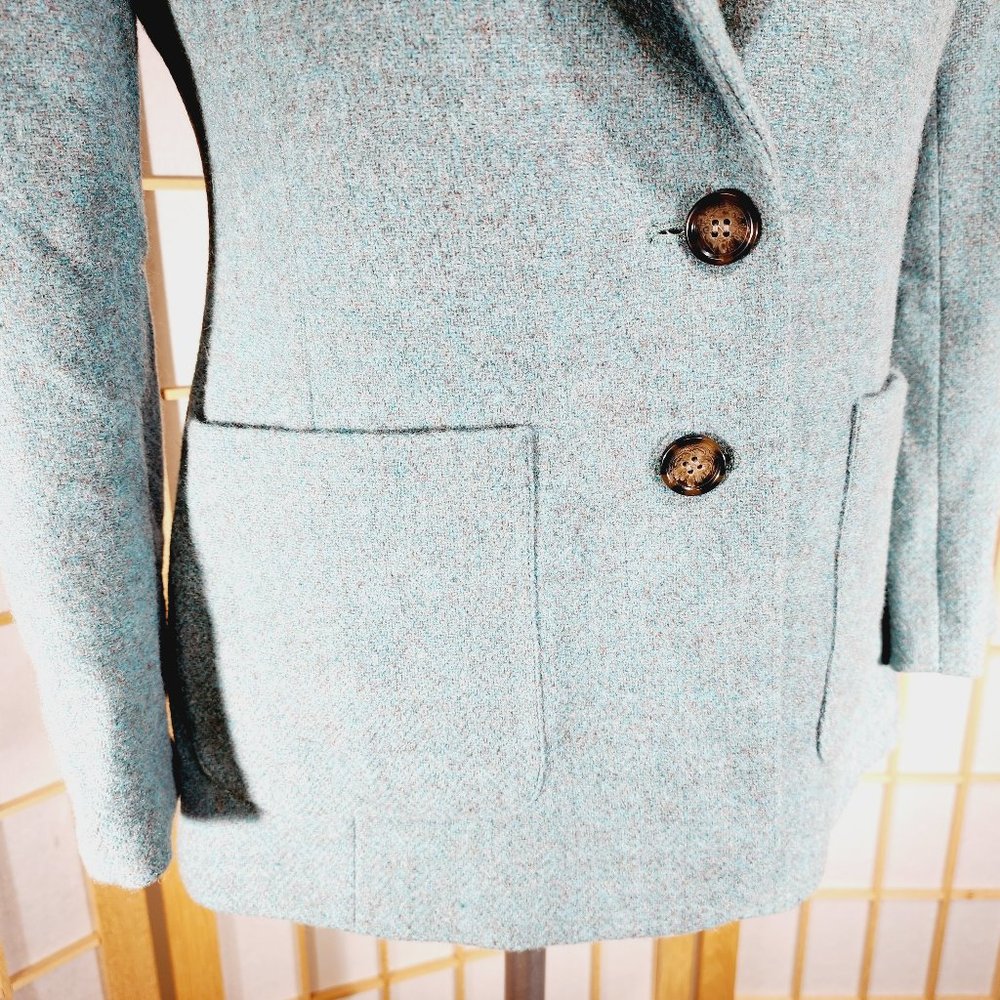 EMBASSY ROW PETITES Pure Wool Woman’s Button Up Jacket‎ - Size 8 - Picture 4 of 11